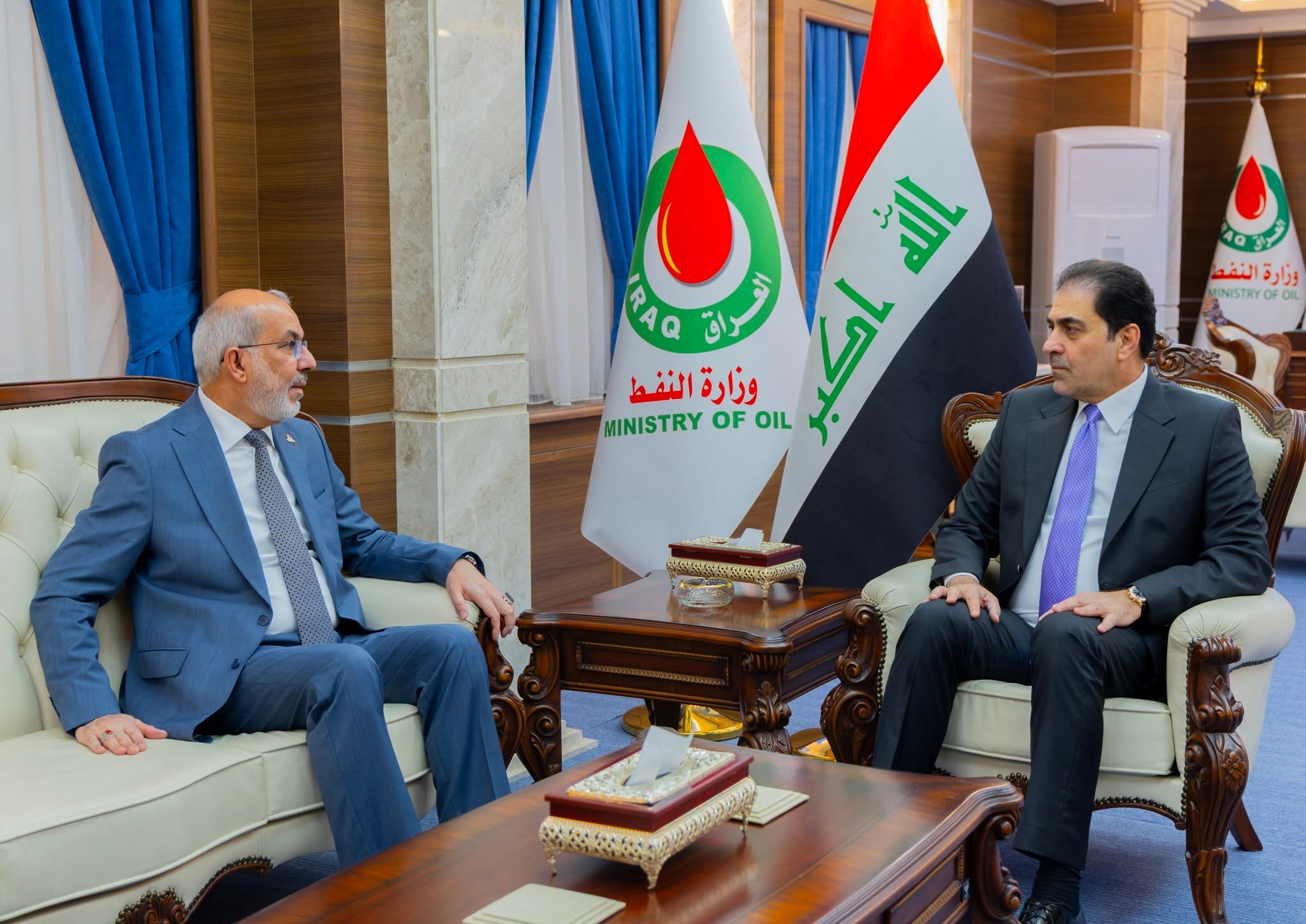 المندلاوي: ضرورة تفعيل خطط تطوير الحقول النفطية وتوسيع رقعة الاستكشافات