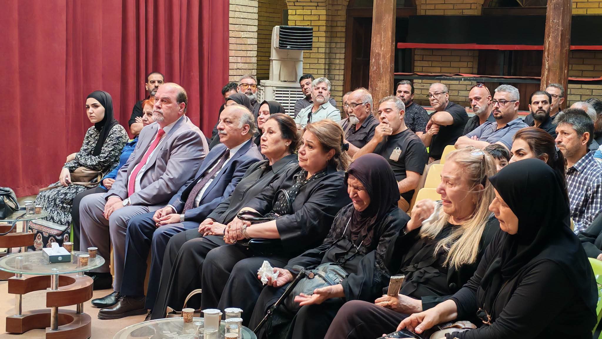مدرسة المسرح رحلت.. وإرثها باقٍ .. تأبين إقبال نعيم في بغداد