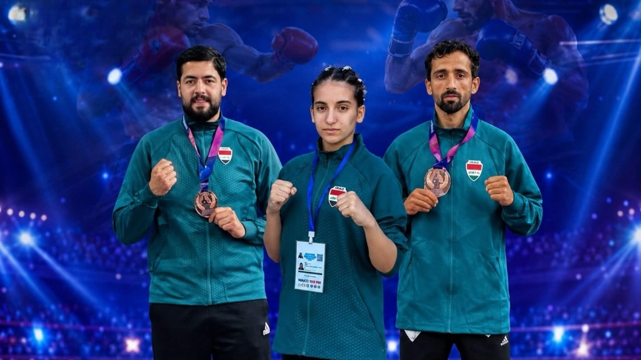  پاڵەوانانی کیک بۆکسێنگی کوردستان مێژوو تۆمار دەکەن