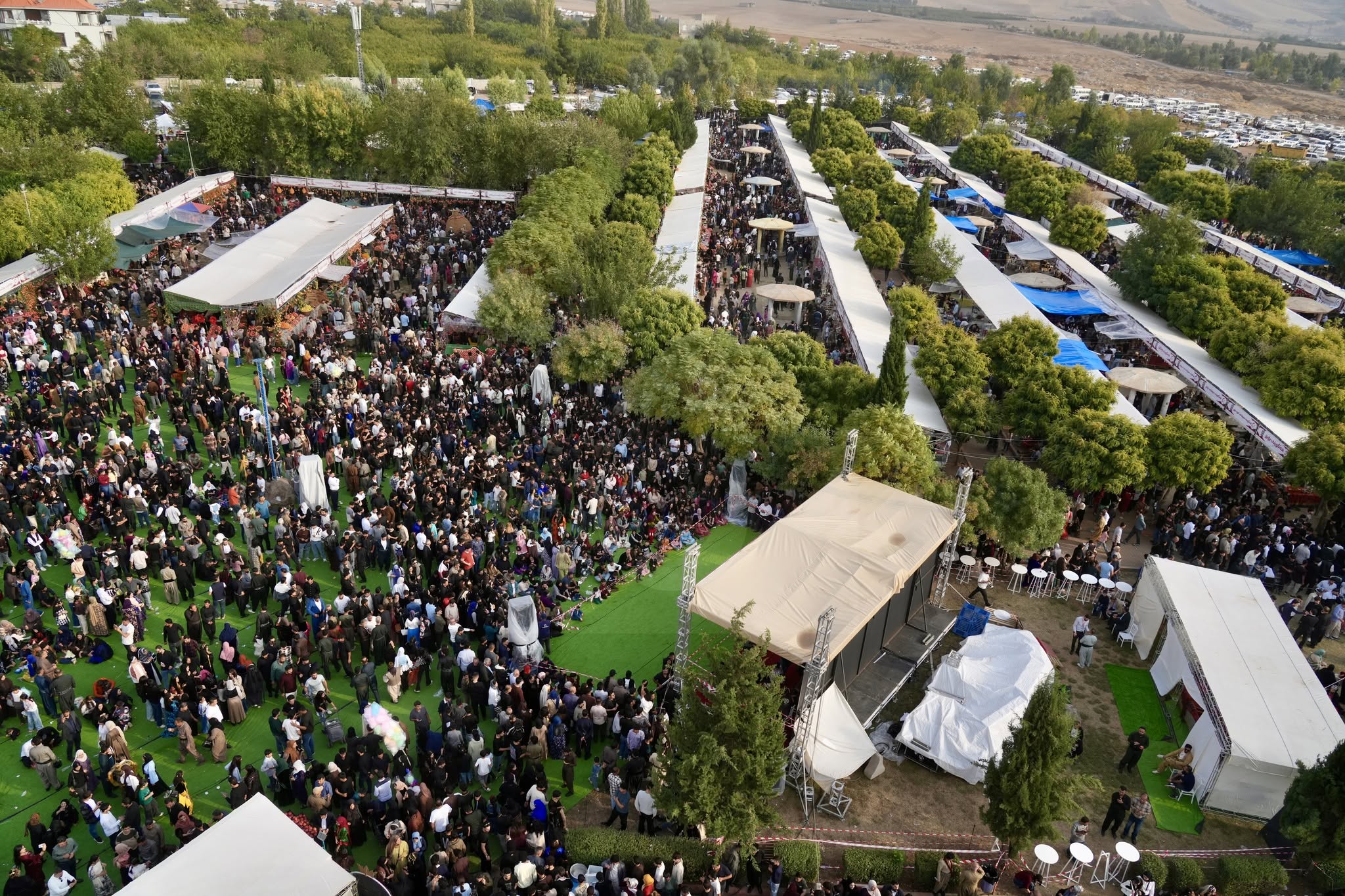 چاوەڕوان دەکرێت نزیکەى 600 هەزار کەس سەردانى فێستیڤاڵى هەنارى هەڵەبجە بکەن