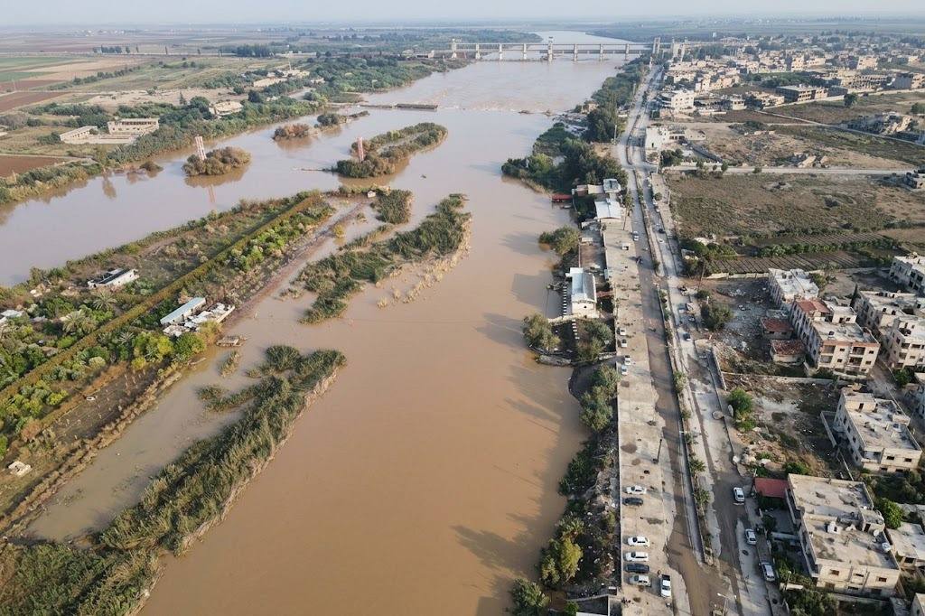 بەهۆی لافاوەکەی سووریا حەوت کەس گیانیان لەدەستداوە