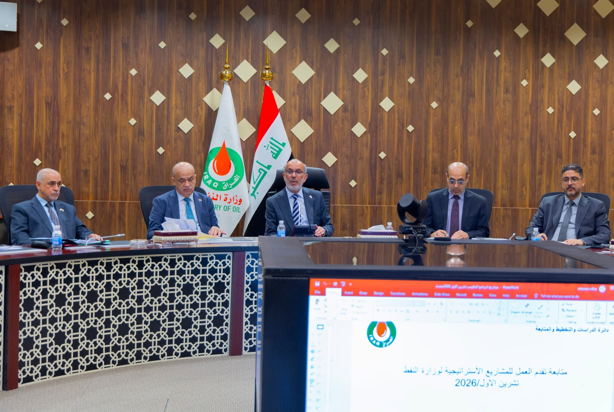 Iraqi Oil Minister Speeds Up Implementation of Strategic Sector Projects  