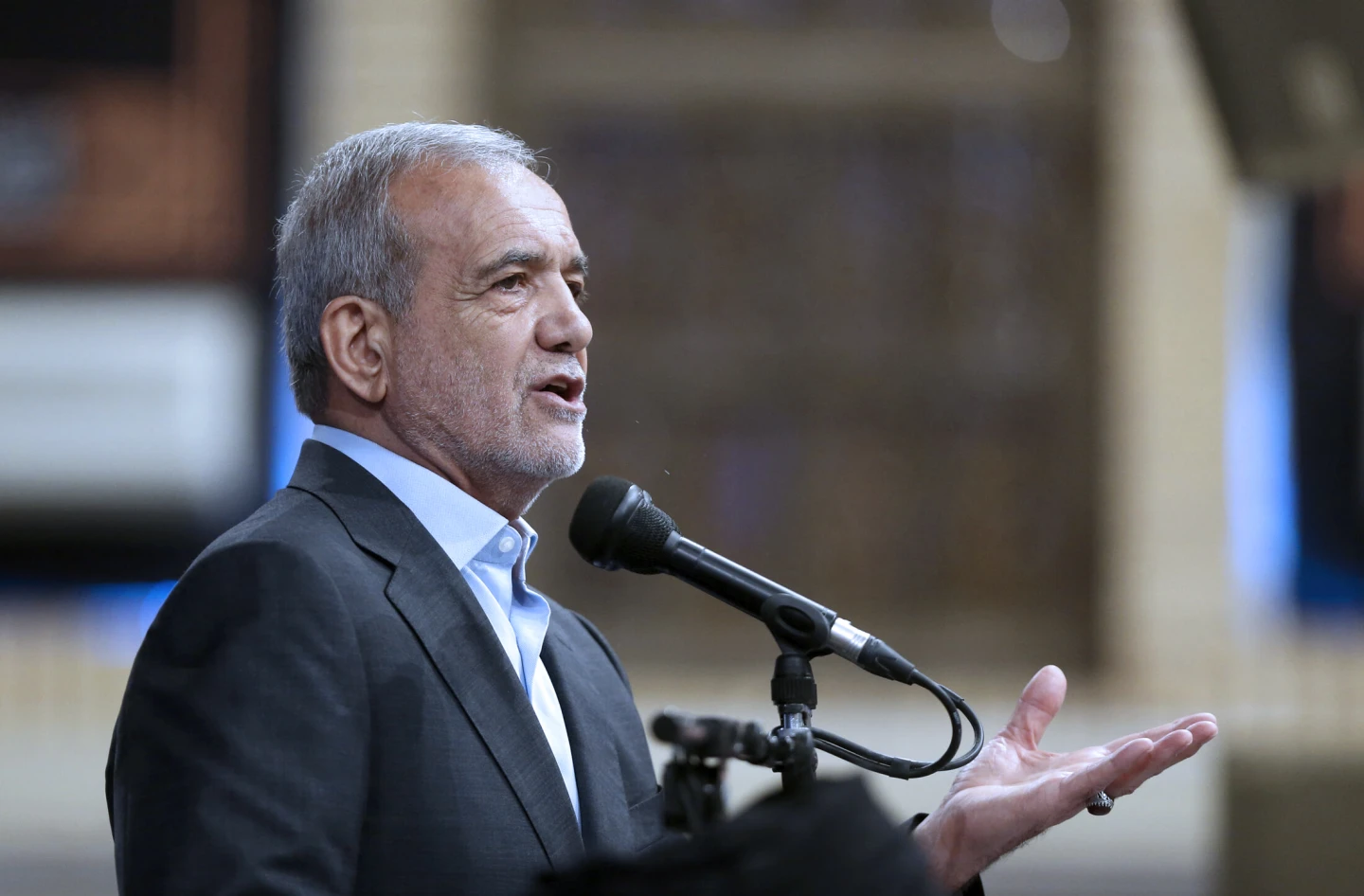 Iranian President Masoud Pezeshkian. Photo: Office of Iranian Supreme Leader / AP