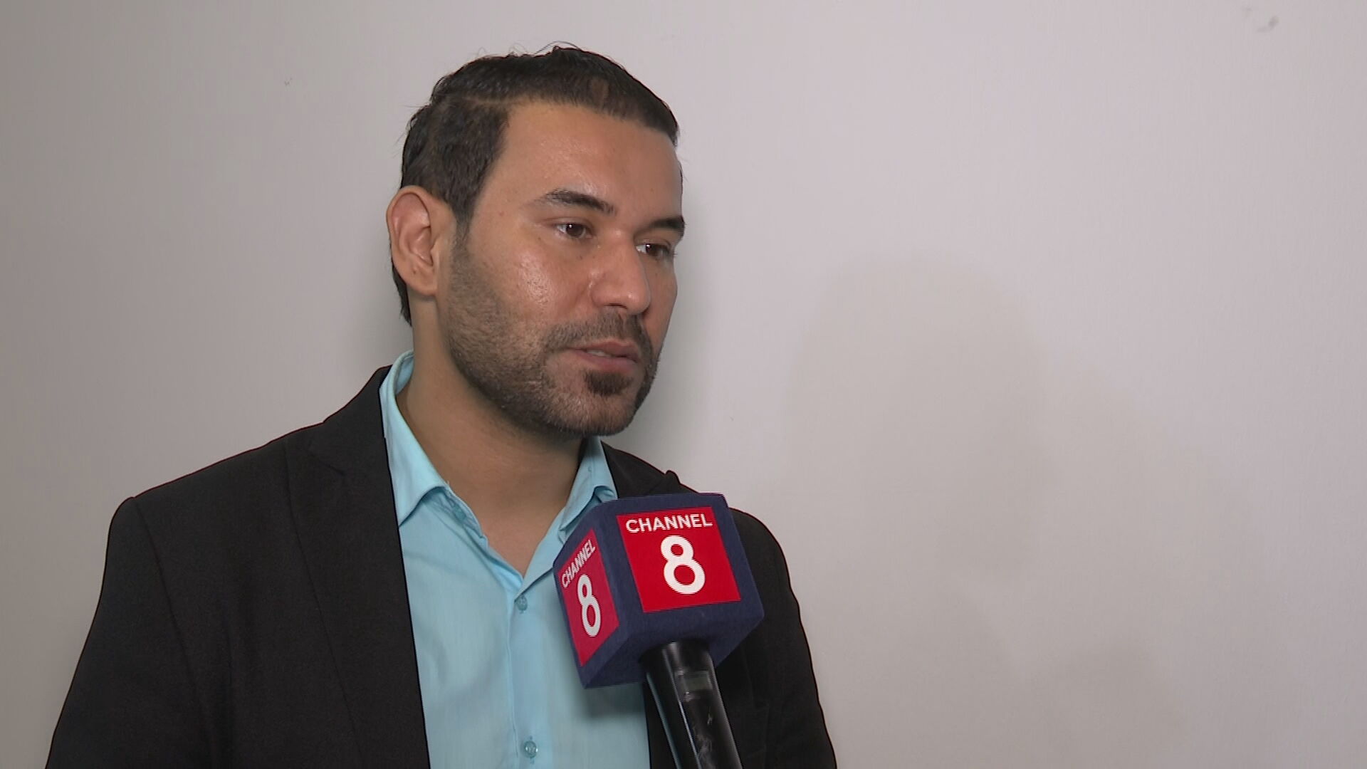 Iraqi economic expert Haider al-Sheikh. Photo: Channel8  