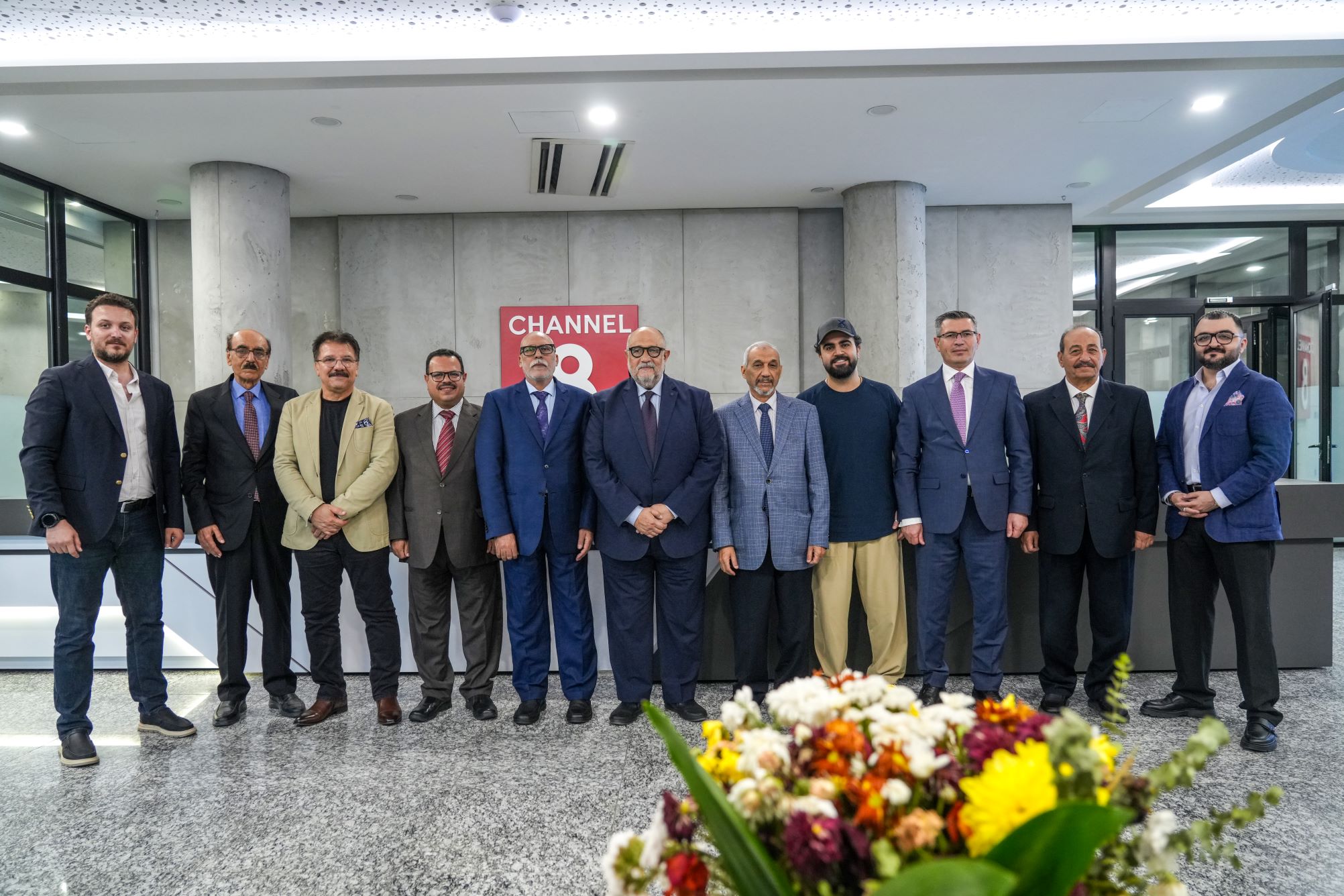 Heads and representatives from several Egyptian research centers visited Channel8 Media Corporation on September 28, 2026  