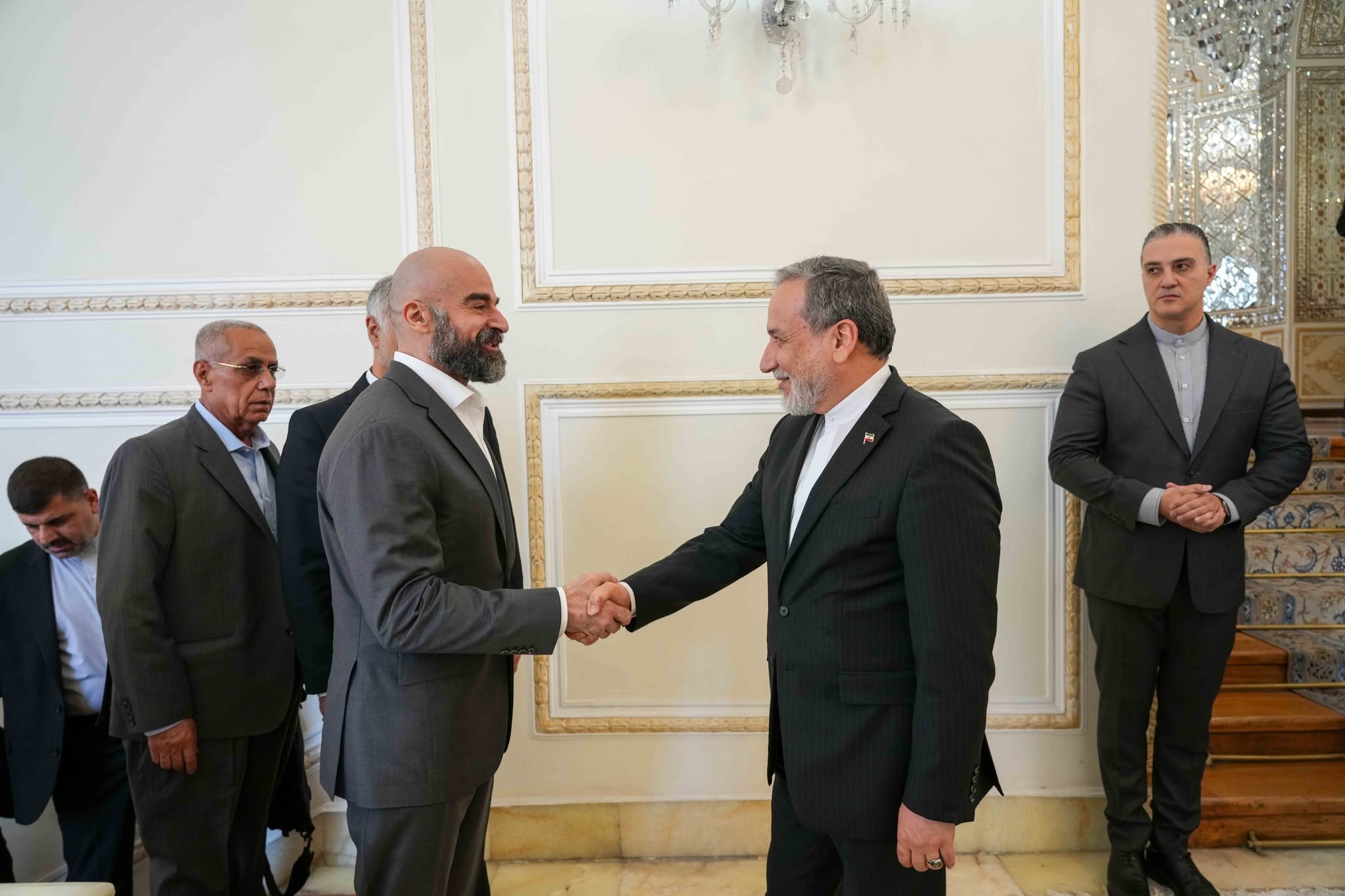 Photos of the meeting between PUK President and the Iranian Foreign Minister 