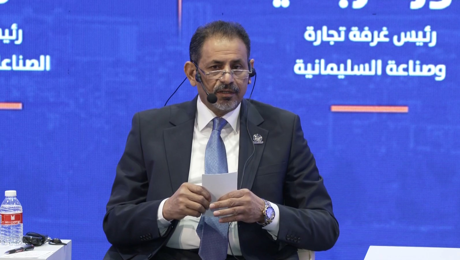  Iraqi Industries Union President Adel Agab. 