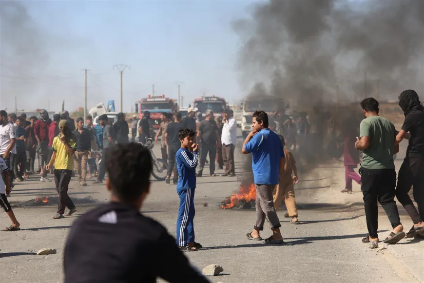 Xwepêşandana Koçberên Serêkaniyê