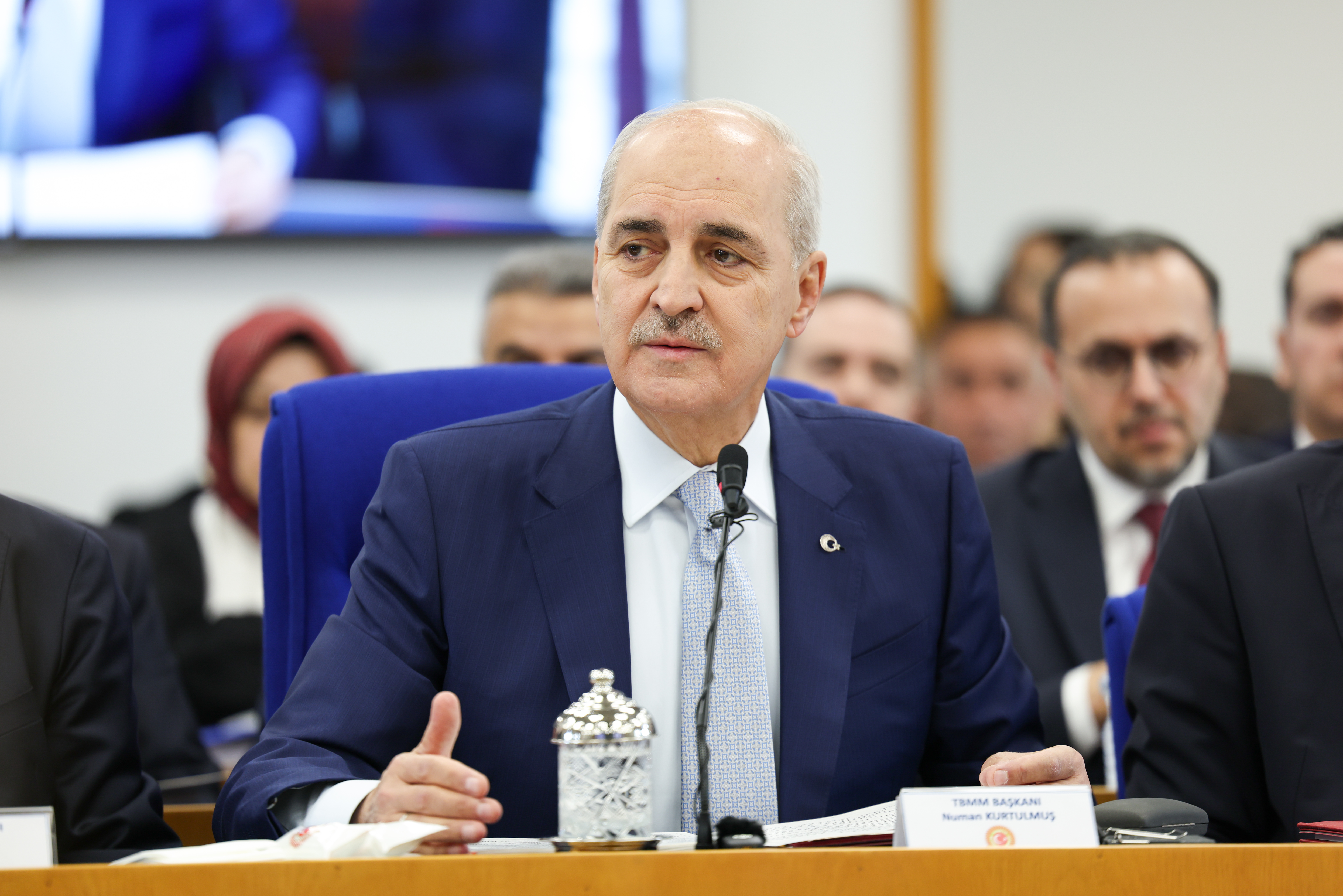 SEROKÊ PARLAMENTOYA TIRKIYEYÊ NÛMAN KURTULMUŞ