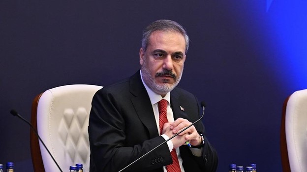 هاکان فیدان، وەزیری دەرەوەی تورکیا. فۆتۆ: AA
