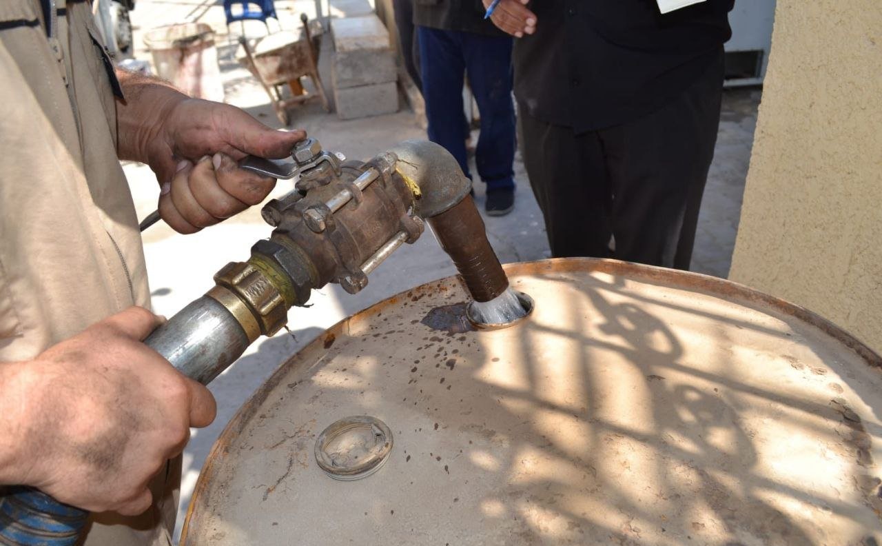دابەشکردنی نەوت