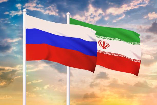 ئاڵای ئێران و ڕووسیا