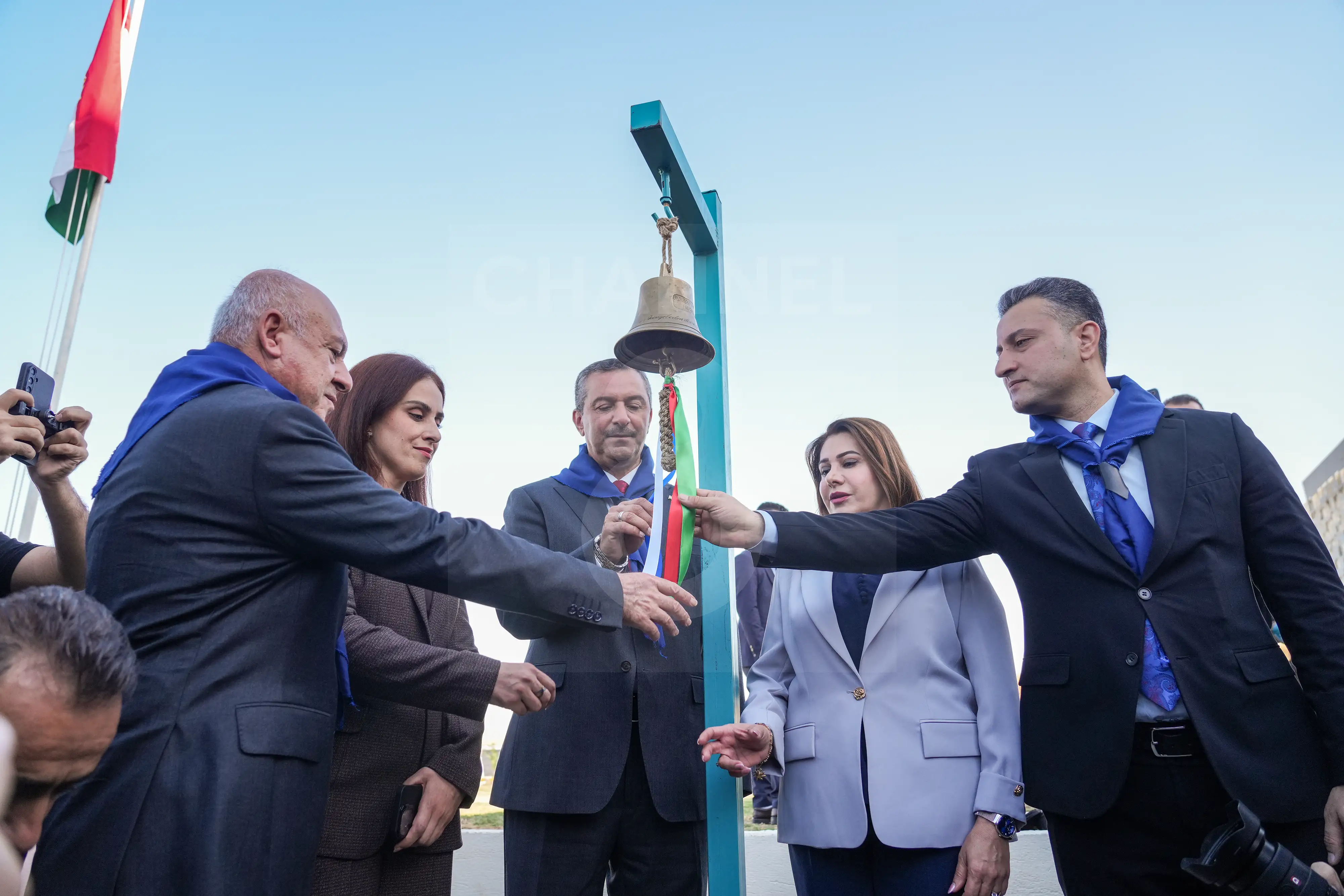 زەنگی ساڵی نوێی خوێندن لە خوێندنگەی ئازاد تۆفیق هەورامی لە سلێمانی