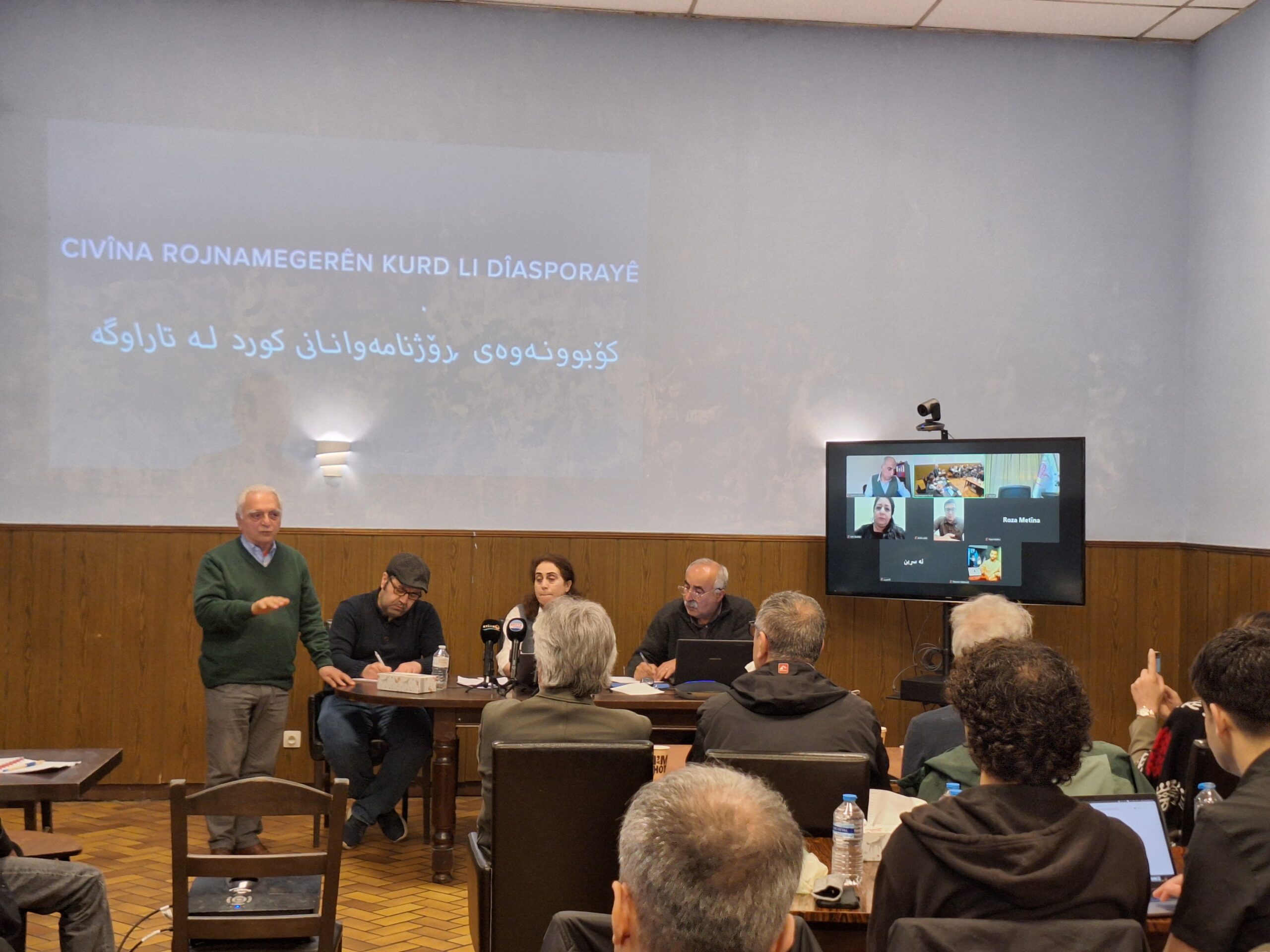 KOLEKTÎFA MEDYAKARÊN KURDISTANÊ YA LI EWROPAYÊ AVA DIBE