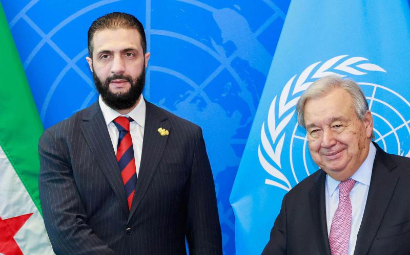ANTONIO GUTERRES HEFTEYA BÊ SERDANA SÛRIYEYÊ DIKE