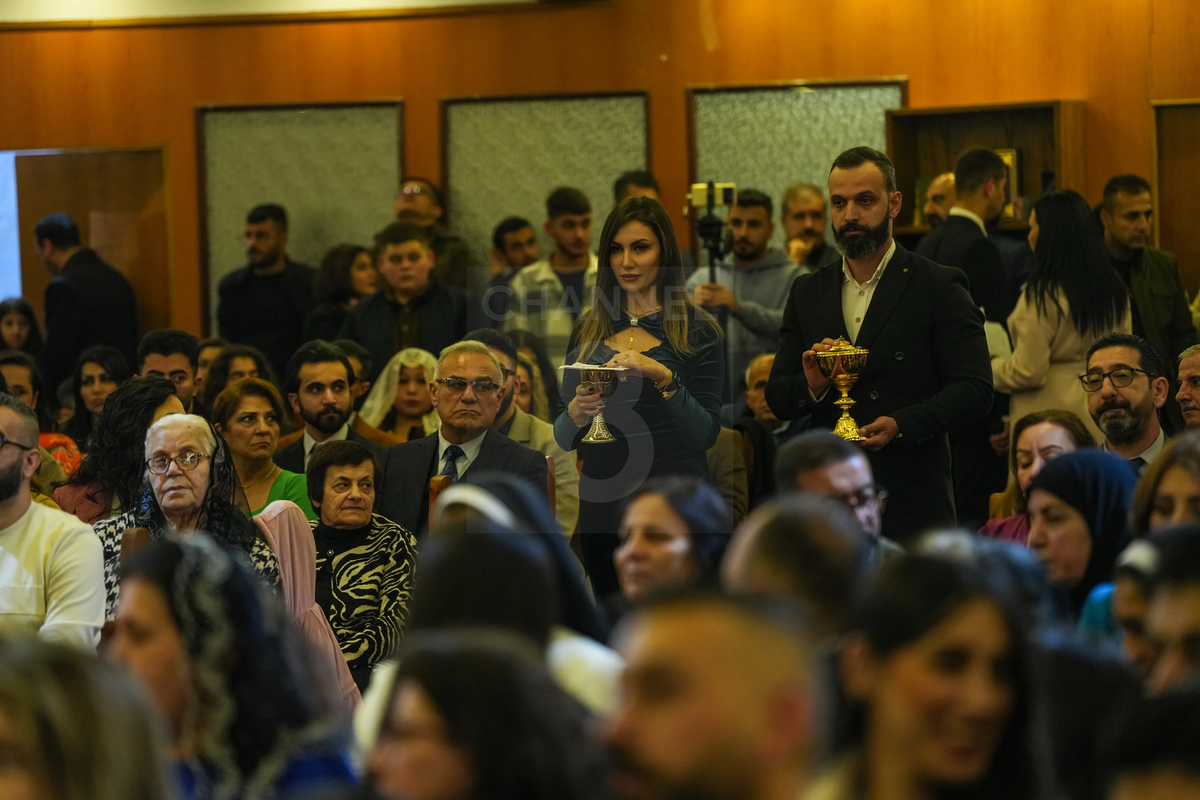 جشن کریسمس در کلیسای ماریوسف سلیمانیە. منبع عکس: کانال8