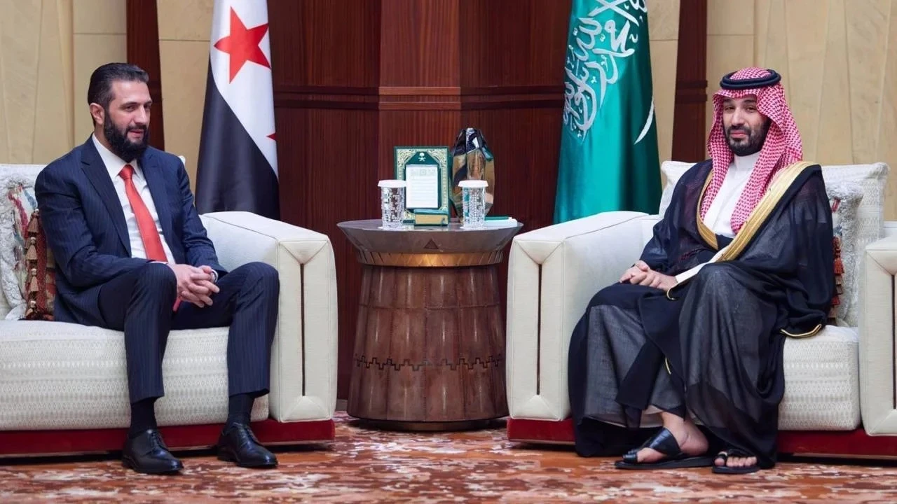 Şara ile bin Selman Riyad'da görüştü